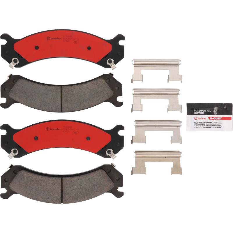 Brembo OE 18-20 Chevrolet Express 3500/GMC Savana 3500 Ceramic Brake Pad - Front thumbnail 2