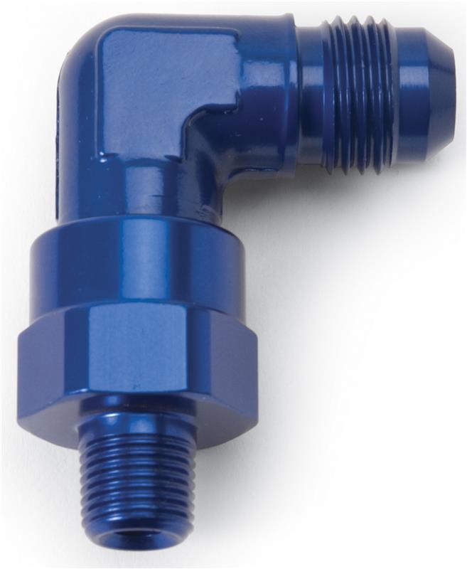 Russell Performance -8 AN 90 Degree Male to Male 3/8in Swivel NPT Fitting thumbnail 5