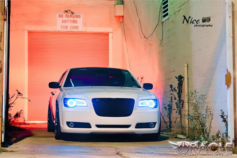 Oracle 11-19 Chrysler 300C DRL Upgrade w/ Halo Kit - ColorSHIFT w/ Simple Controller thumbnail 8