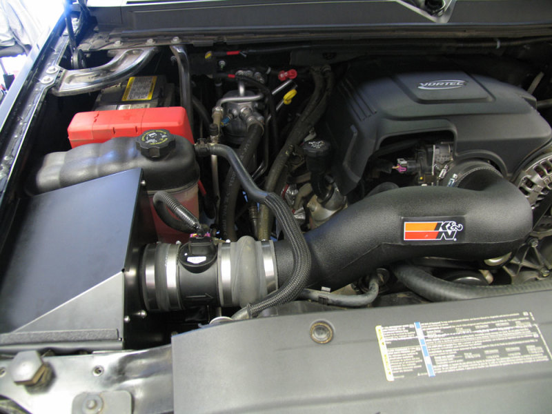 K&N 07 Chevy/GMC/Cadillac V8-4.8/5.3/6.0/6.2L Performance Intake Kit thumbnail 5