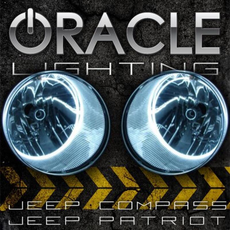 Oracle Jeep Compass 07-10 Halo Kit - ColorSHIFT w/ BC1 Controller
