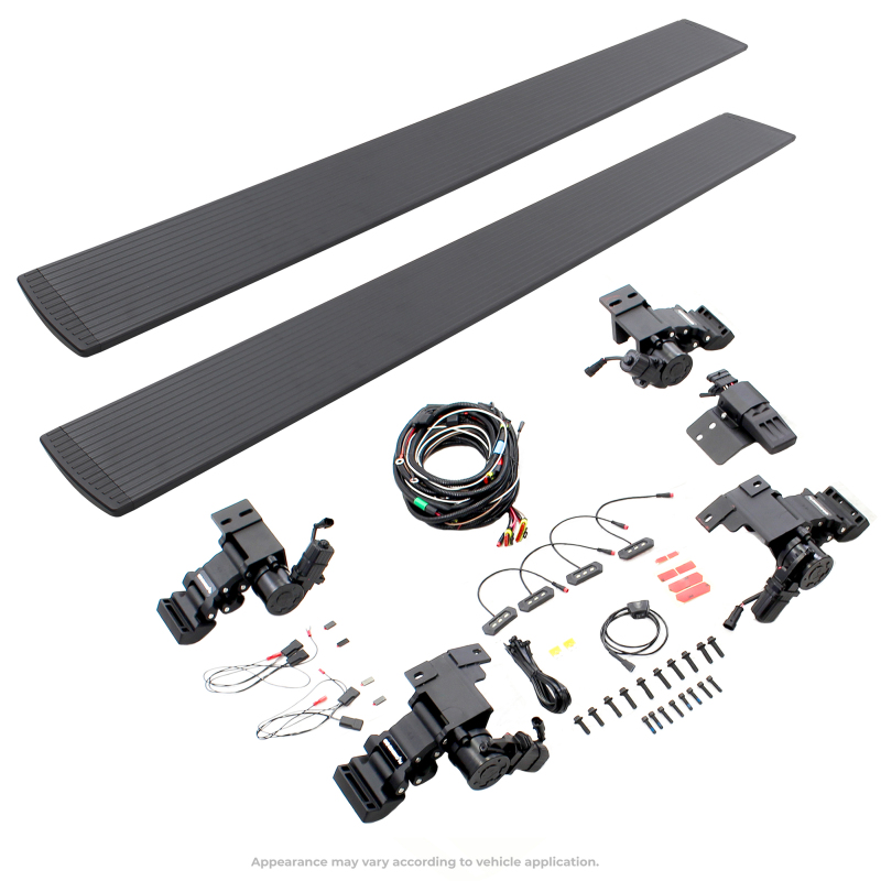 RealTruck 19-24 Ram 1500 Crew Cab 4dr VoltStep Electric Running Board Kit (No Drill) - Tex. Blk thumbnail 3