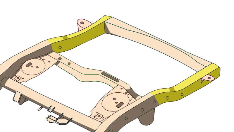Rust Buster 07-14 FJ Cruiser Center Frame Section - Right Side thumbnail 9