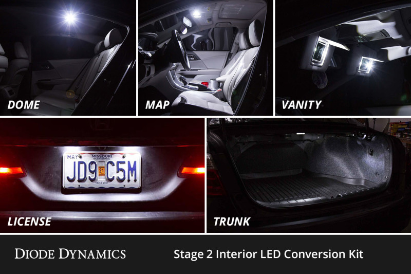 Diode Dynamics 22+ Toyota GR86/Subaru BRZ Interior LED Kit Cool White Stage 1 thumbnail 9