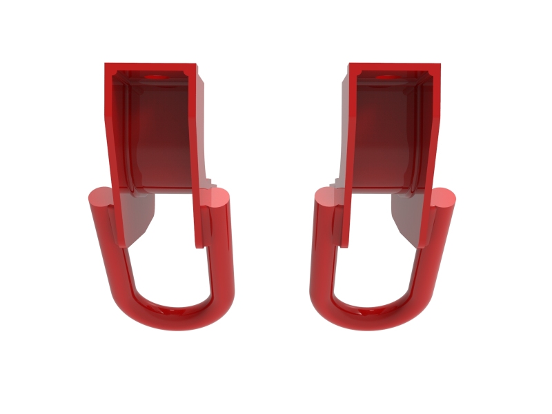 aFe Front Tow Hook Red 2022 Toyota Tundra 3.5L V6 thumbnail 6