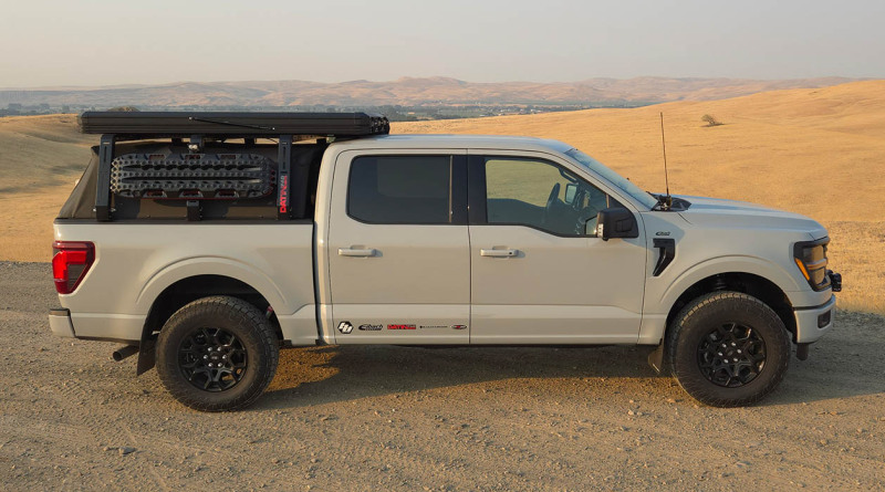 Rally Armor 21-26 Ford F-150 (Excl. Raptor) Black UR Mud Flap w/White Logo thumbnail 9