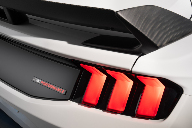 Ford Performance Rear Badge - Black/White/Red