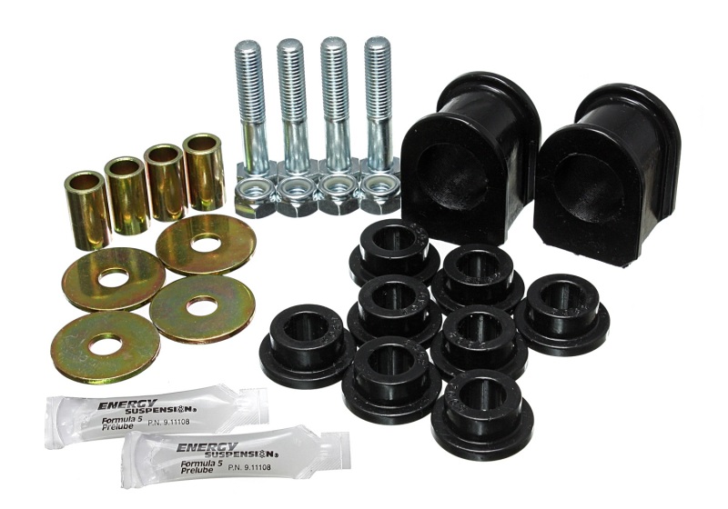 Energy Suspension 99-04 Ford F250 SD/350 4WD Black Front 1-1/4in Sway Bar Bushing Set thumbnail 5