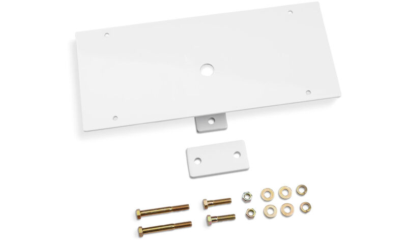 BackRack Universal Light Bracket 10-1/2in Base CM (Single) - White