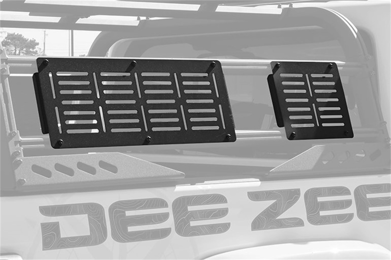 Dee Zee Overlander Series MOLLE Panels DZ95031TB Bed and Ladder Rack Accessories, Molle Panels, Side Panel, 30 in. Length, Jeep, Each thumbnail 8