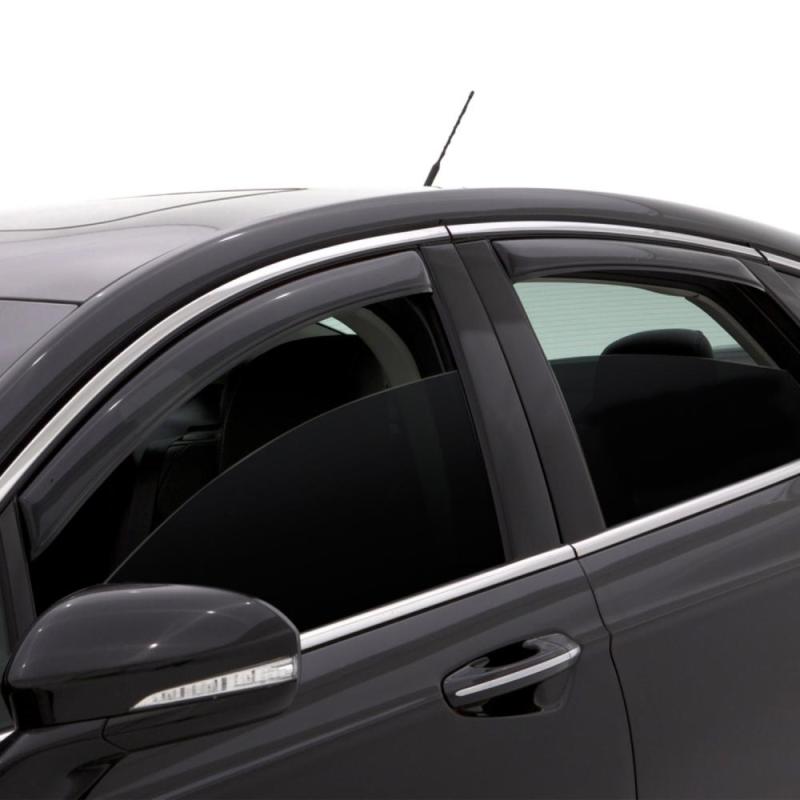 AVS 16-21 Mazda CX-3 Ventvisor In-Channel Front & Rear Window Deflectors 4pc - Smoke thumbnail 6
