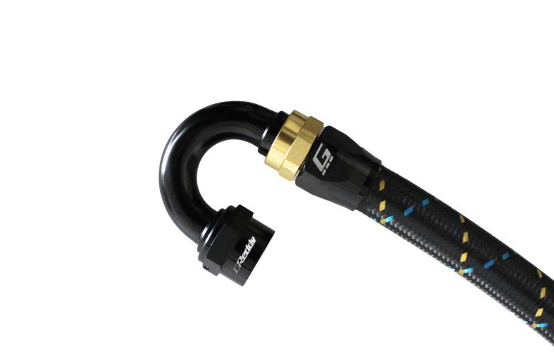 GReddy AN06 180 DEGREE HOSE END SWIVEL BLACK/GOLD ANODIZED thumbnail 9