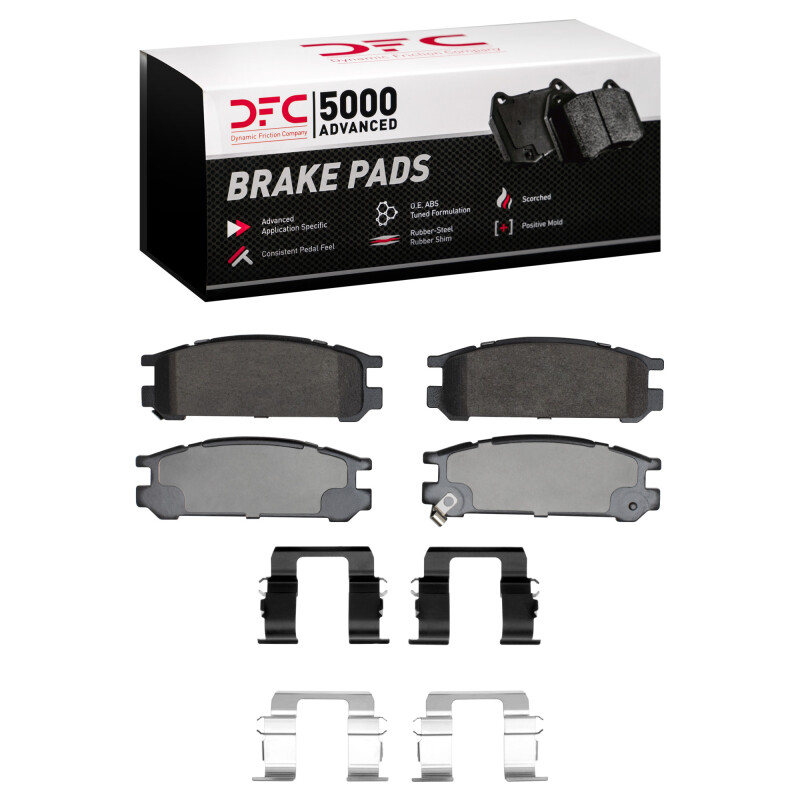 DFC 5000 Advanced Pads - Ceramic and Hardware Kit