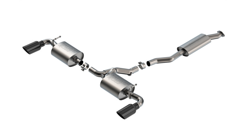 Borla 19-25 Toyota RAV4 (excl. Hybrid) 2.25 S-Type Cat Back Exhaust - Black Chrome
Cat-Back System
