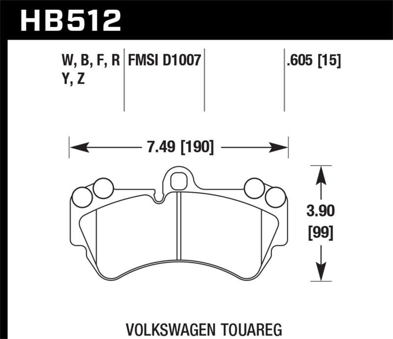 Hawk HPS Street Brake Pads thumbnail 5