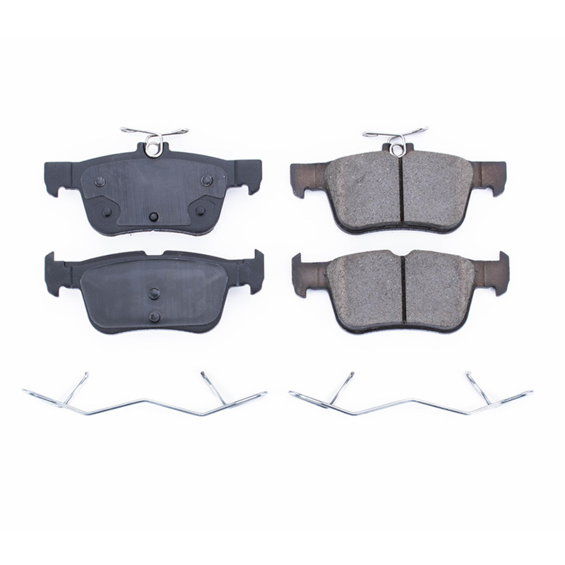 Power Stop 17-18 Ford Edge Rear Z17 Evolution Ceramic Brake Pads w/Hardware thumbnail 7