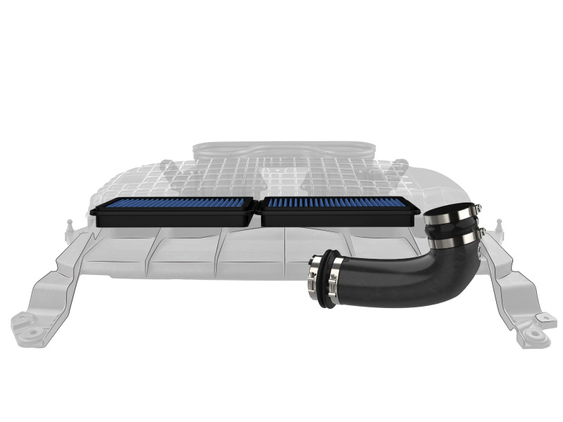 aFe Super Stock Carbon Fiber Pro 5R Induction System 2021 RAM 1500 TRX V8-6.2L SC thumbnail 8