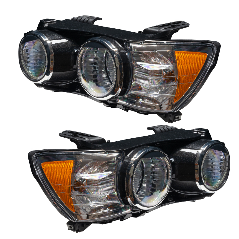 Oracle 12-15 Chevy Sonic Pre-Assembled SMD Headlights - ColorSHIFT w/ Simple Controller thumbnail 5