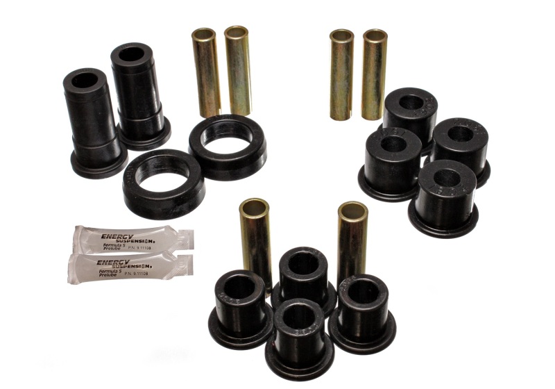 Energy Suspension 91-94 Ford Explorer/Bronco II 2WD/4WD Black Rear Leaf Spring Bushing Set thumbnail 5