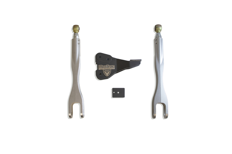 MaxTrac 17-19 Ford F-250/350 4WD Dually 4in & 6in Lift Kit - Front Driver 4-Link Arms/Brackets