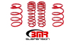 BMR 07-14 Shelby GT500 Drag Lowering Springs (Set Of 4) - Red thumbnail 3