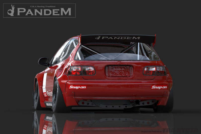 GReddy 92-95 Honda Civic Rocket Bunny Full Wide-Body Aero Kit thumbnail 4