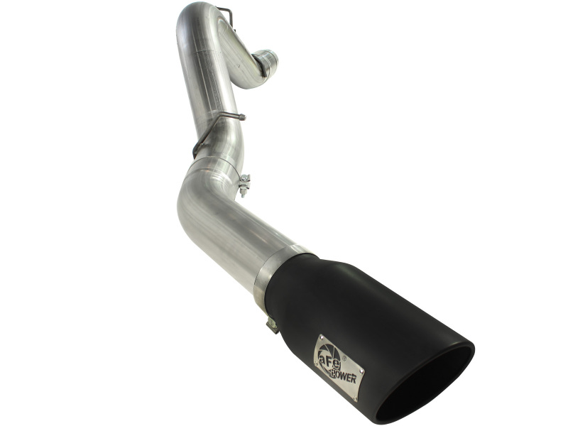 aFe MACH Force XP Exhaust 5in DPF-Back SS 11-13 GM Diesel Trucks V8-6.6L (td) (LML) (Blk Tip) thumbnail 6