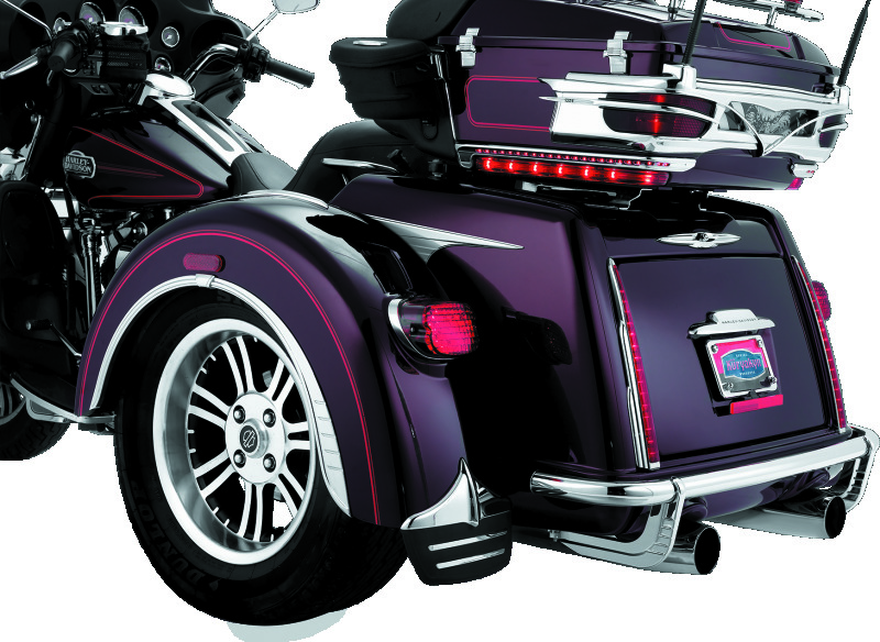 Kuryakyn Rear Bumper Accents For Trikes Chrome