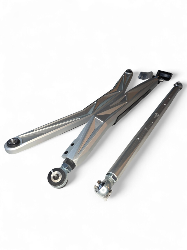 Elektric Offroad 2024+ Can Am Maverick R Volt Billet Radius Rods Anodized Clear thumbnail 3