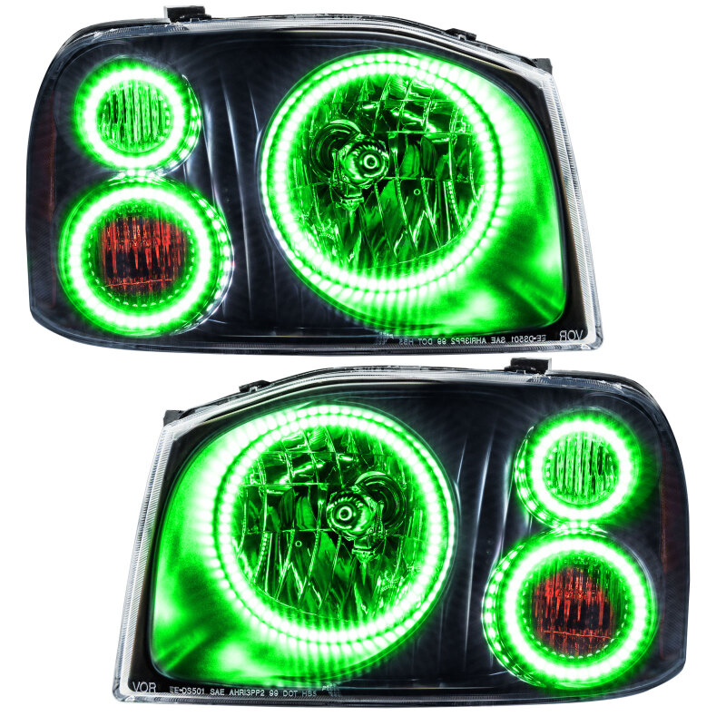 Oracle 01-04 Nissan Frontier SMD HL - Triple Halo - ColorSHIFT w/ Simple Controller