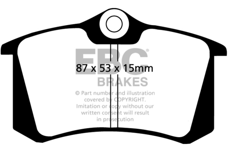 EBC S5 Brake Pad and Rotor Kit (1x ebcDP4680R, 1x ebcGD1283) thumbnail 8