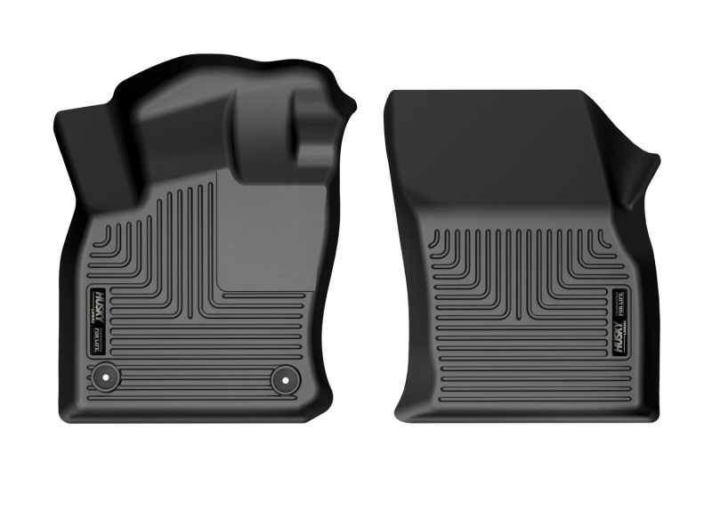 Husky Liners 18-22 Volkswagen Tiguan Black Front Floor Liners thumbnail 2
