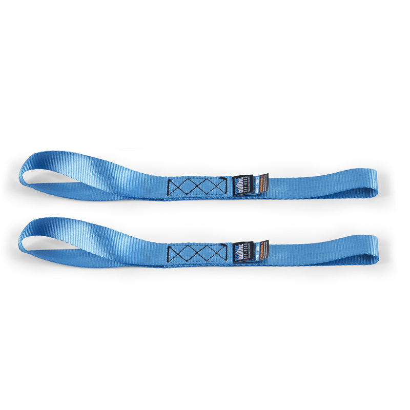 Borne Off-Road Heavy-Duty Ratchet Tie-Down Kit (2-Pack) - Blue thumbnail 4