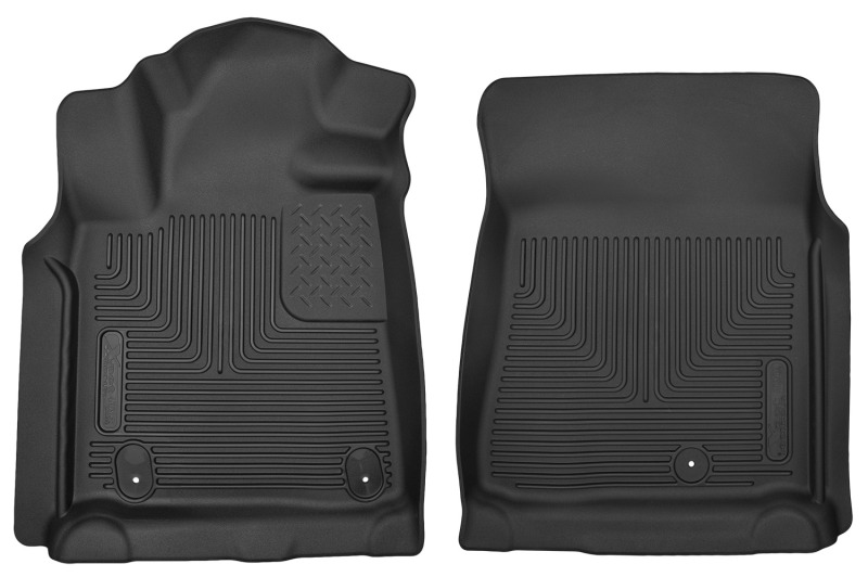 Husky Liners 07-11 Toyota Tundra Pickup(Crew / Ext / Std Cab) X-Act Contour Black Front Floor Liners thumbnail 5