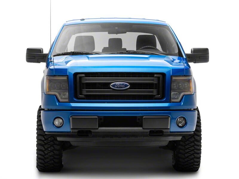 Raxiom 09-14 Ford F-150 CXR Series LED Projector Headlights- Black Housing- Clear Lens thumbnail 4