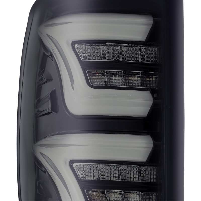 AlphaRex 09-14 Ford F-150 (Excl Flareside Truck Bed Models) PRO-Series LED Tail Lights Jet Black thumbnail 2