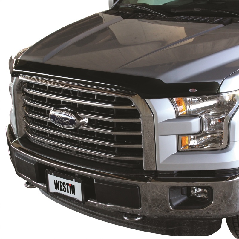 Westin 2015-2017 Ford F-150 Platinum Bug Shield - Smoke thumbnail 7