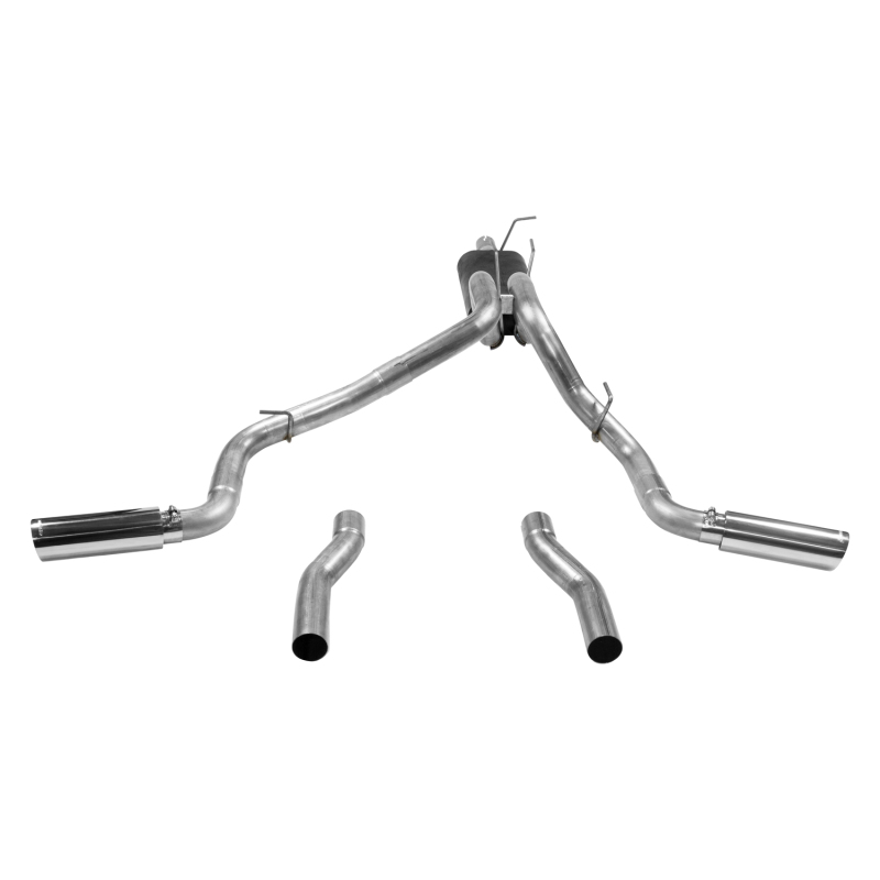 Flowmaster 17-25 Supe Duty 6.2L/6.8L/7.3L Force II Cat-Back Dual Exhaust System thumbnail 6