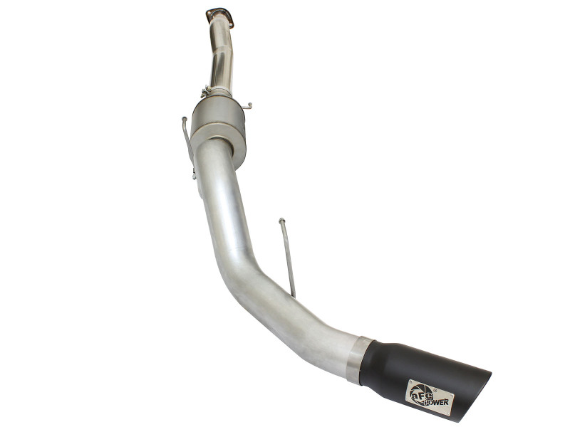 aFe Atlas Exhausts 4in Cat-Back Aluminized Steel Exhaust Sys 2015 Ford F-150 V6 3.5L (tt) Black Tip thumbnail 8