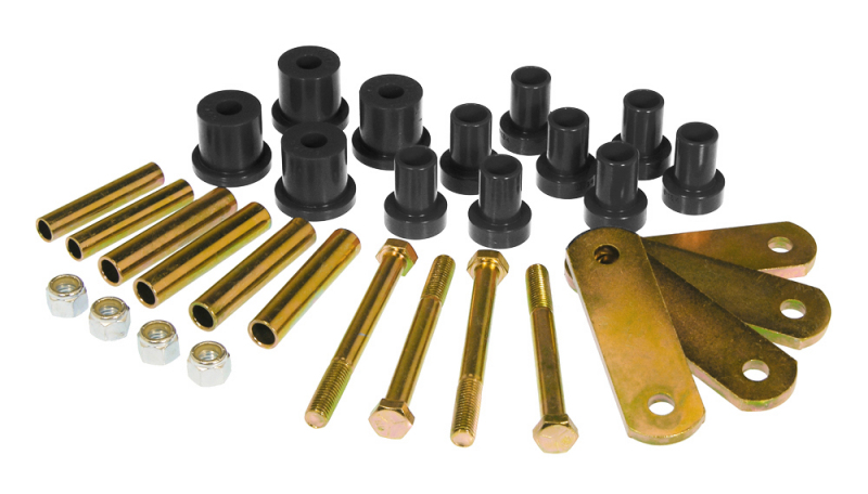 PRO Spring/Shackle Bush- Blk