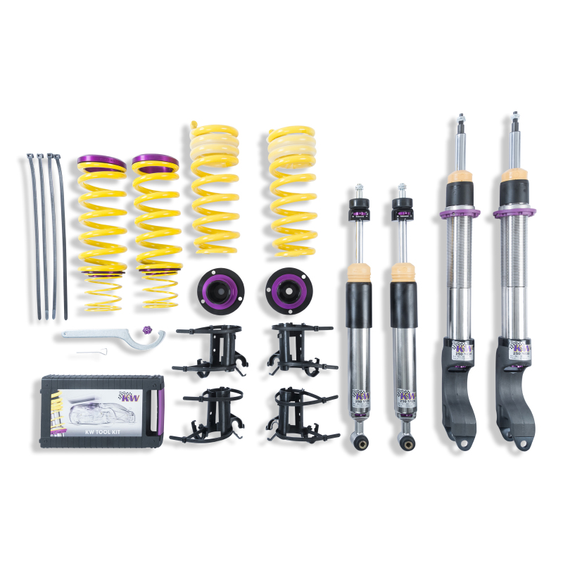 KW Coilover Kit V3 2018+ Mercedes E-Class (W213) E300/E400 4Matic Sedan w/o Electronic Dampening