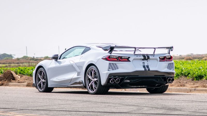 Borla 2020 Chevrolet Corvette C8 6.2L ATAK 3in Exhaust System Dual Round A/C Tips 4inx 4.75in thumbnail 5