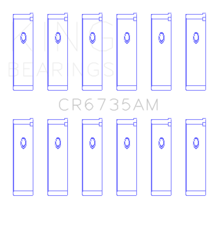 KING Performance Rod Bearings
