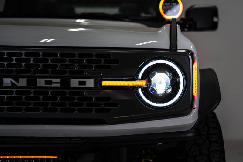 DV8 Offroad 2021-2025 Ford Bronco Black Headlights thumbnail 9