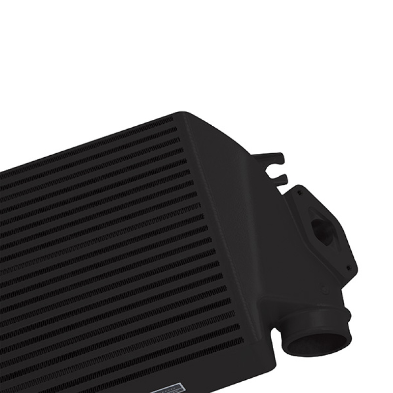 Mishimoto MMTMIC-WRX-08BKBK Top-Mount Intercooler, Black Cooler Black Hoses, fits Subaru WRX 2008-2014