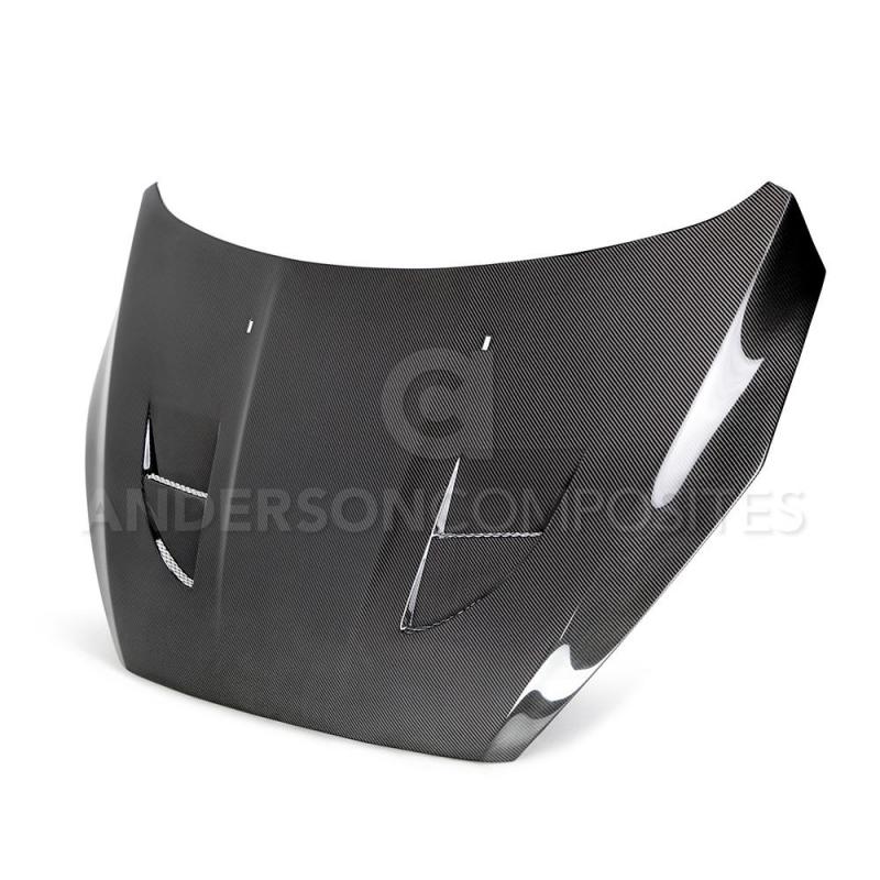 Anderson Composites 2015+ Ford Focus RS Type-SA Carbon Fiber Hood thumbnail 3