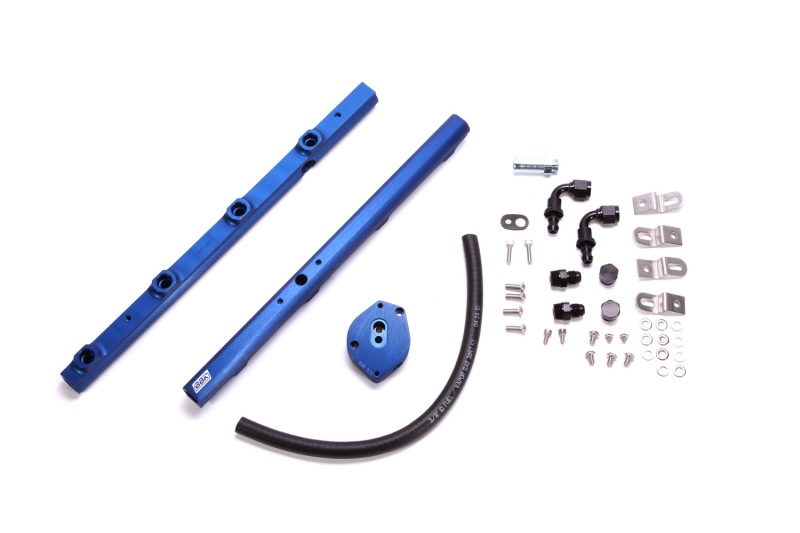 BBK 99-04 Mustang 4.6 GT High Flow Billet Aluminum Fuel Rail Kit thumbnail 5
