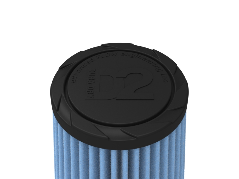 aFe POWER Universal Clamp-On Air Filter w/ D2 Dura-Dry Media - 3-1/2in F x 5in B x 3-1/2in T x 7in H thumbnail 4