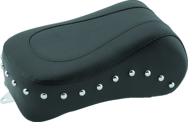 Mustang 99-21 Yamaha V-Star 1100 Custom Cruiser Tank Bib w/Studs - Black