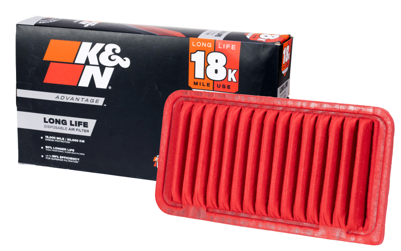 K&N Advantage Air Filter 18K Miles Toyota Gt86/Subaru BRZ 2.0L 2012-2020 thumbnail 3